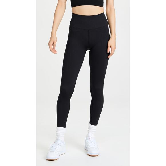 Spiritual Gangster Size XS/S Black Love Sculpt Leggings Ribbed Knit K14-5 - Picture 1 of 6